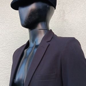 CHAPS YOUNG MANS JET BLACK (2) BUTTON CLASSIC BLAZER (DOMINICA)